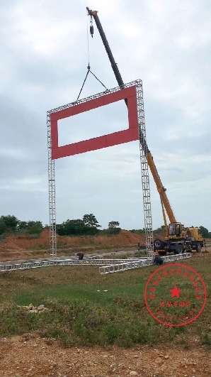 铝合金灯光架龙门架truss架舞台灯架广告架-舞台灯光设备租赁_舞美音