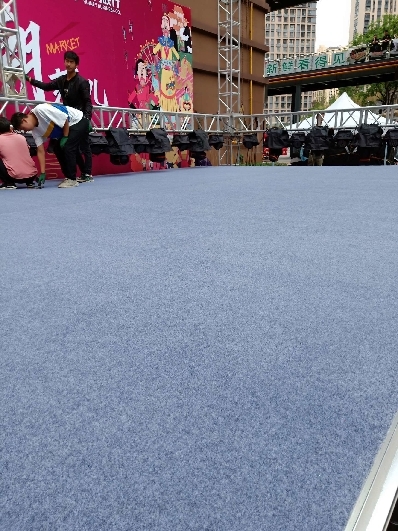庆典拉绒地毯,展览地毯,加厚地毯,灰地毯-舞台灯光设备租赁_舞美音响