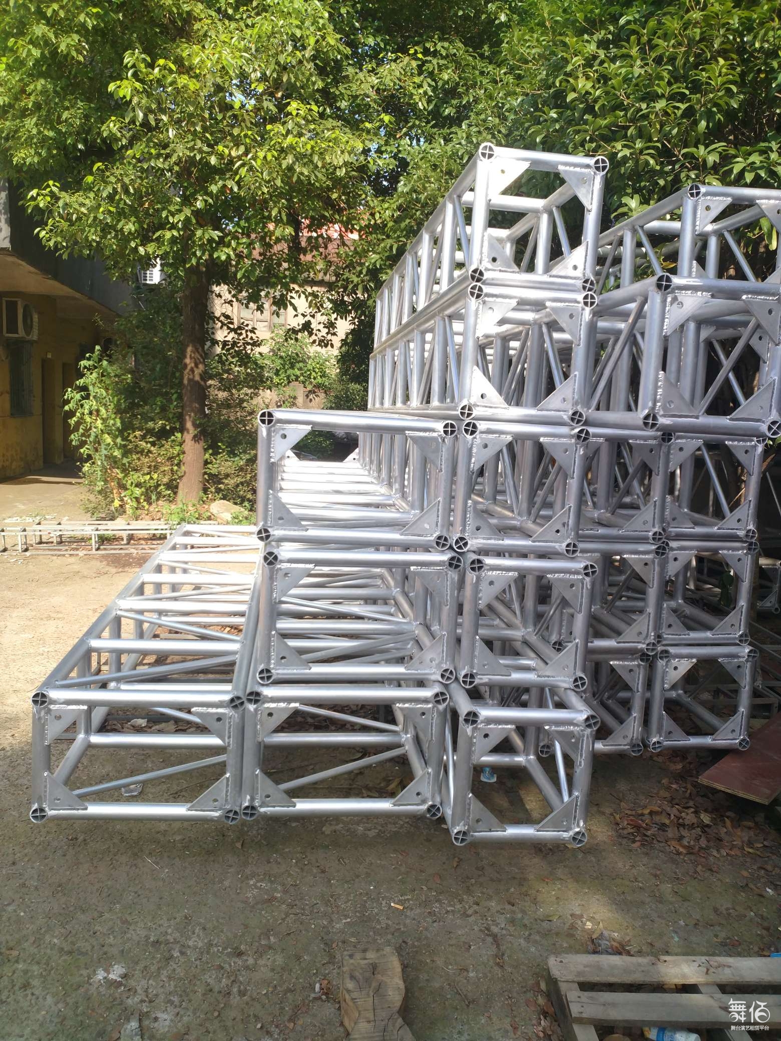 400铝架灯光架舞台架背景龙门架