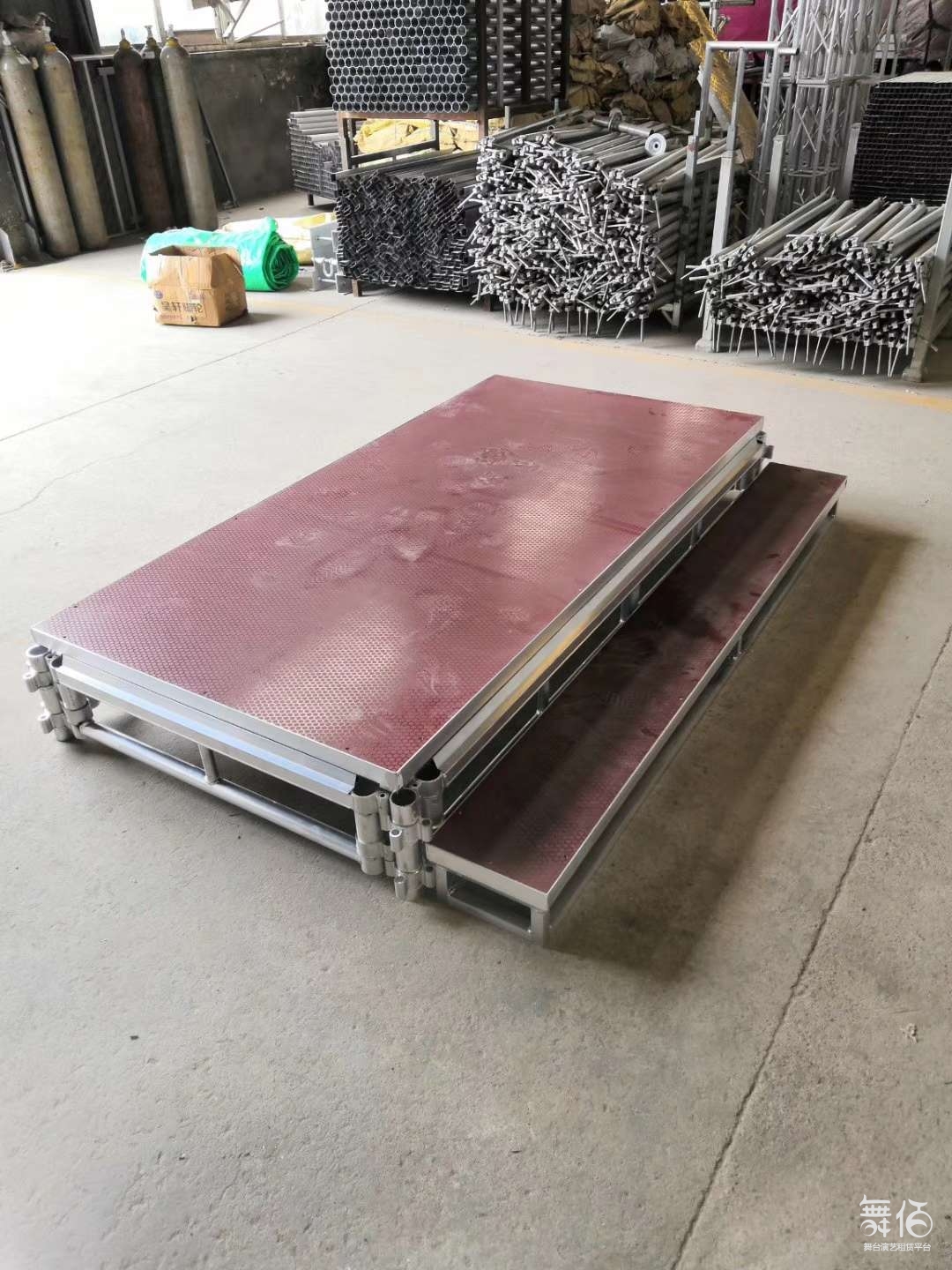 铝合金舞台桁架龙门架婚庆快装舞台雷亚架钢铁折叠卡扣舞台架子