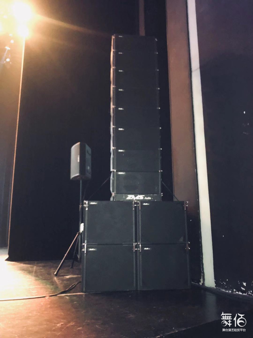 zms audio(醉美声)双十寸,双十二寸线阵音响-舞台灯