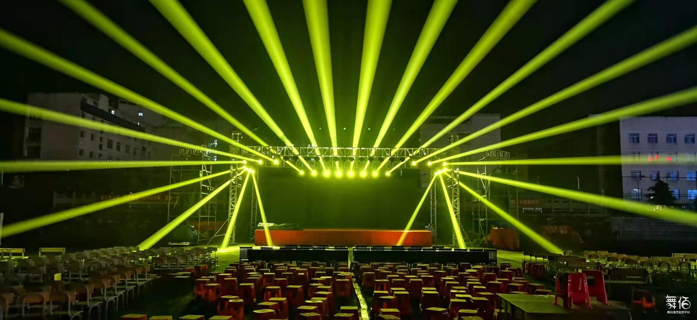 铜仁舞台灯光出租-舞台灯光设备租赁_舞美音响背景租赁_舞台搭建led灯
